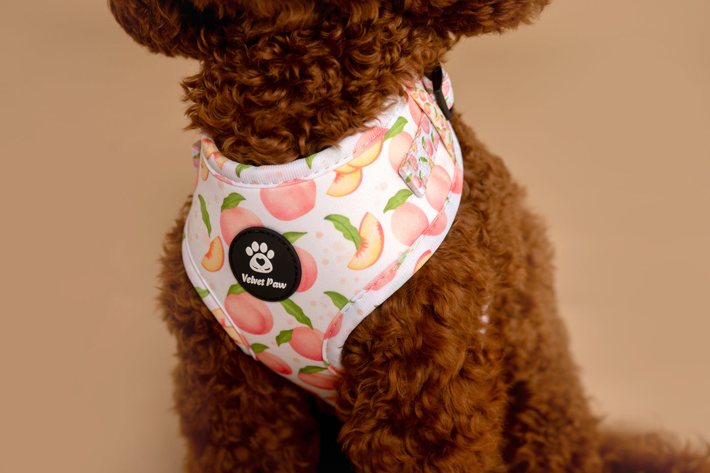 Нагръдник за куче Peach Velvet Paw